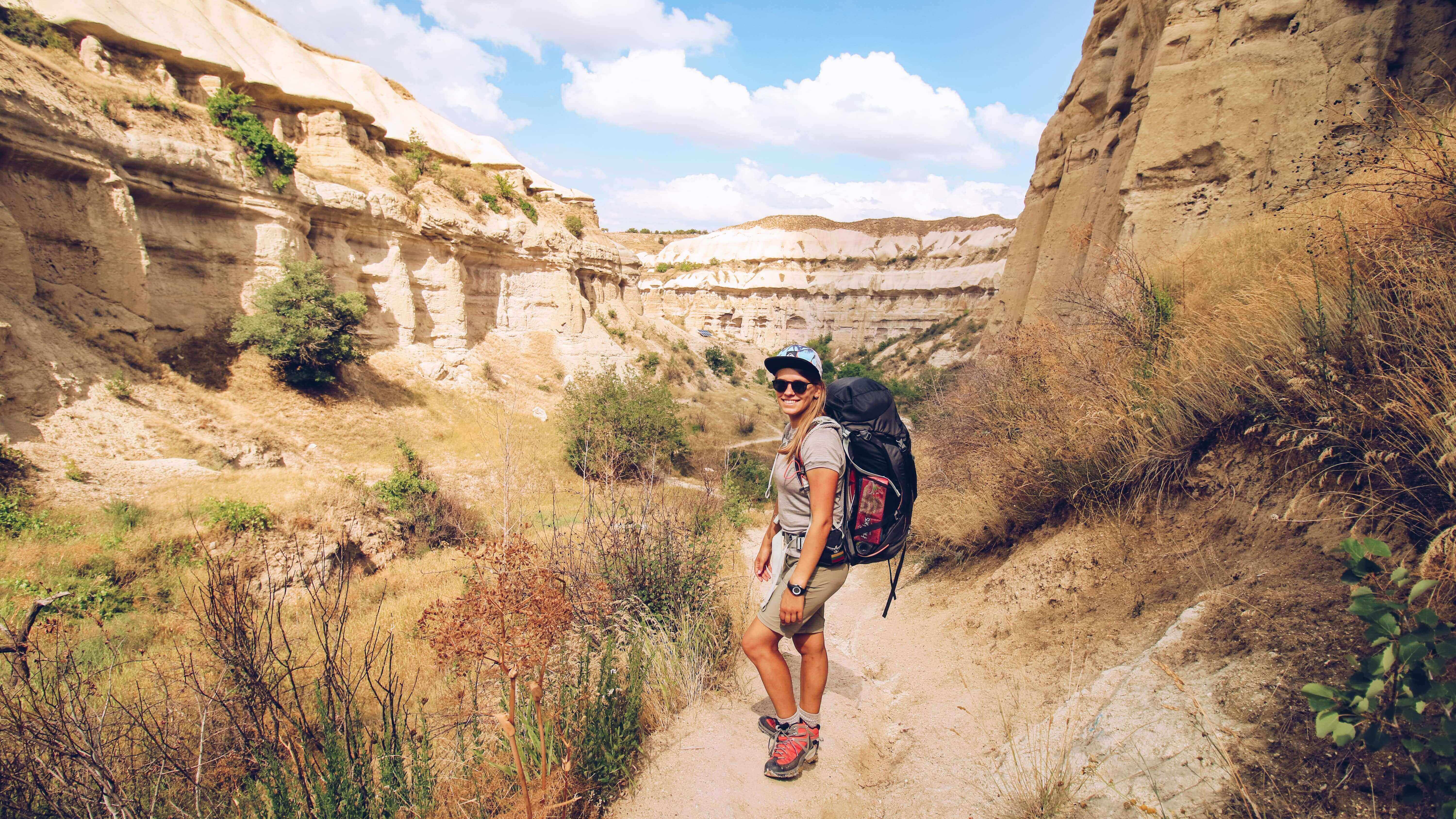 OUR ADVENTUROUS HIKE THROUGH CAPPADOCIA: BEST PLACE TO SEE HOT AIR BALLOONS